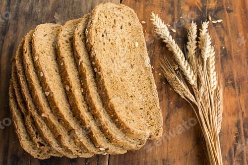 Preview: Wholegrain Bread from Whole Wheat, Rye and Flax Seeds