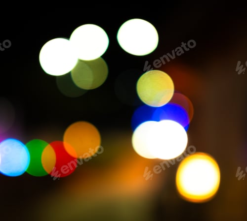 Preview: Bokeh background light sparkle blur abstract