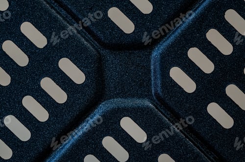 Preview: The background of black metal mesh