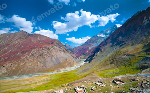 Preview: Himalayan landscape. Ladakh, India
