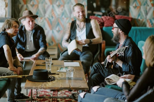 Preview: Punk Rock Band Working On New Song