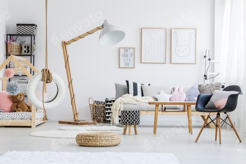 Preview: Scandi room of girl