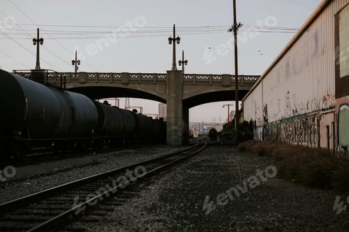 Preview: Railroad traks in Los Angeles, California