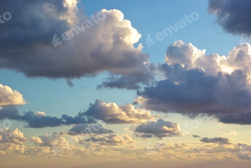 Preview: Clouds on sunset