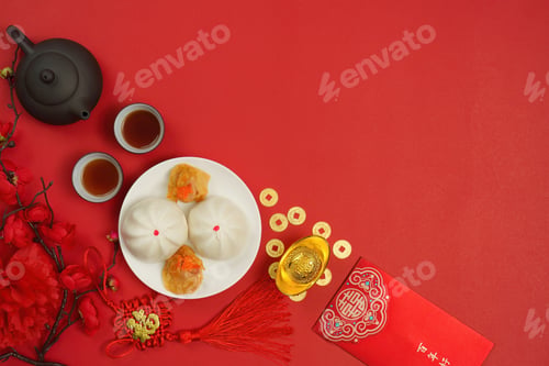 Preview: Traditional Chinese New Year Feast with Tea and Dumplings