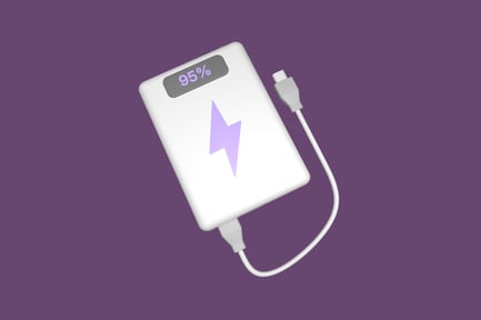 Preview: Power Bank Clean 3D Illustration