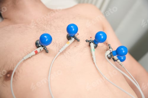 Preview: Detail image of blood pressure measurement in hospital