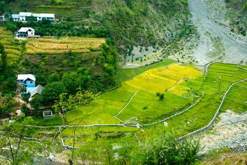 Preview: Beautiful Scenic View from Jammu to Srinagar Road, Jammu and Kashmir state, India