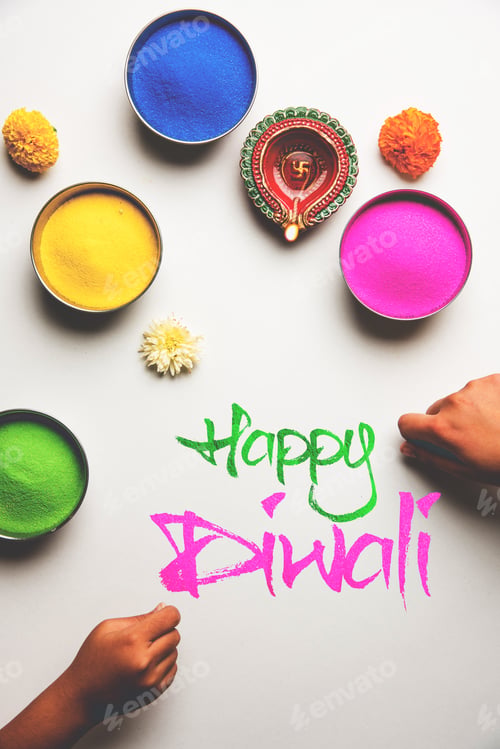 Preview: Happy Diwali Greeting Card