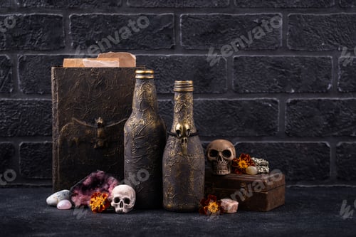 Preview: Halloween home decoration DIY bottles
