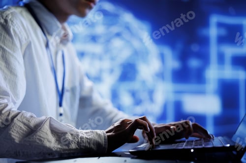 Preview: Computer scientist doing AI simulation