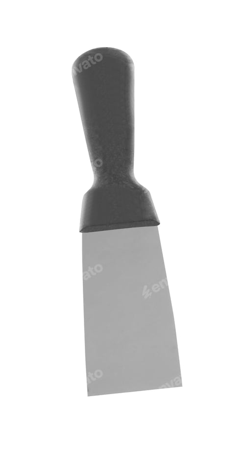 Preview: putty knife with plastic handle