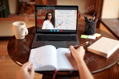 Preview: Studying with Online Education Lesson at Home