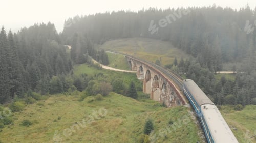 Preview: The train rides on the rails