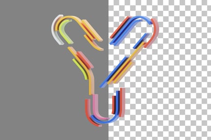 Preview: Stripes Y 3D Icon
