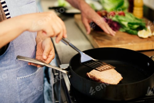 Preview: Cooking Senior Couple Togetherness Concept