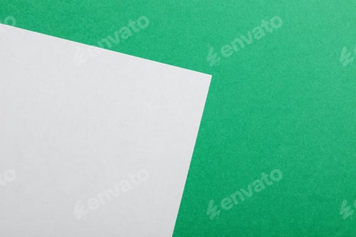 Preview: Colorful paper sheets as background, top view