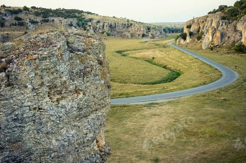 Preview: Landscape in Dobrogea Gorges, Romania