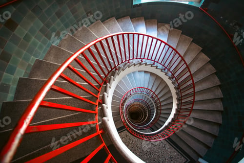 Preview: Spiral staircase in Ljubljana's Skyscraper