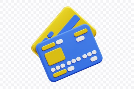 Preview: Stacked Credit Cards for Payment