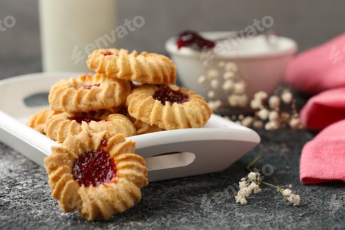 Preview: Butter Jam Cookies