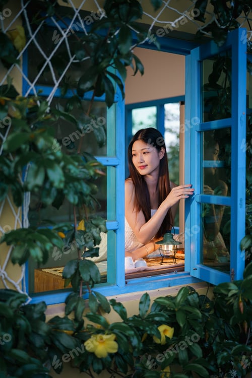 Preview: Girl at the window
