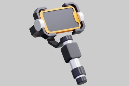 Preview: 3D Mobile Phone Gimbal Holder Icon