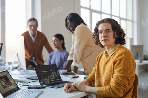 Preview: Young IT Developer in Office