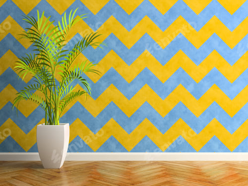Preview: Interior modern design room 3D illustration