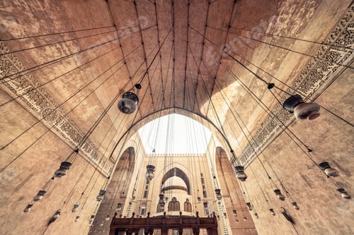 Preview: Mosque-Madrasa of Sultan Hassan in El Khalifa area near the Citadel, Cairo, Egypt