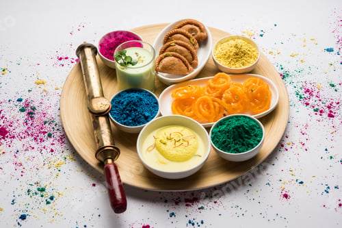 Preview: Lunch or dinner menu for Indian Festival called Holi