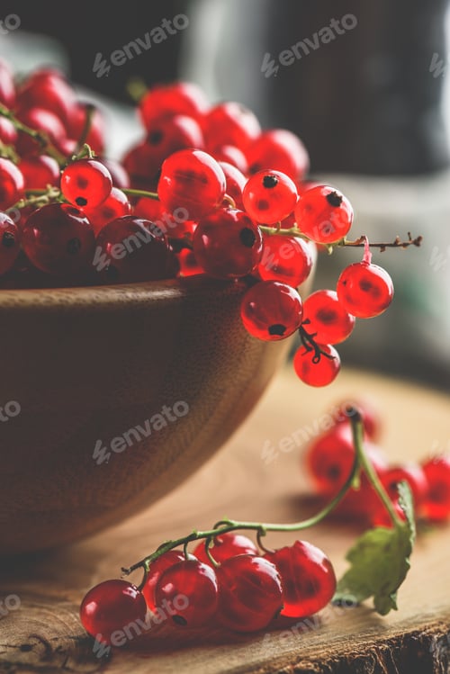 Preview: Fresh picked red currants