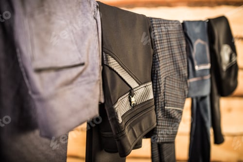 Preview: Women's dark stylish pants and jeans