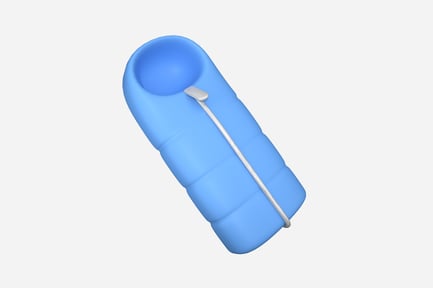 Preview: Sleeping Bag Nature 3D Illustration