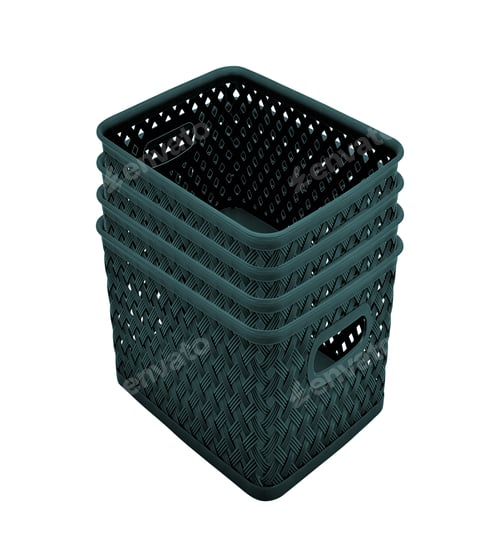 Preview: laundry basket isolated on white