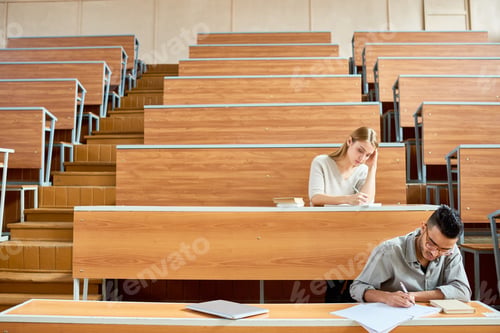 Preview: Students in Empty Auditorium