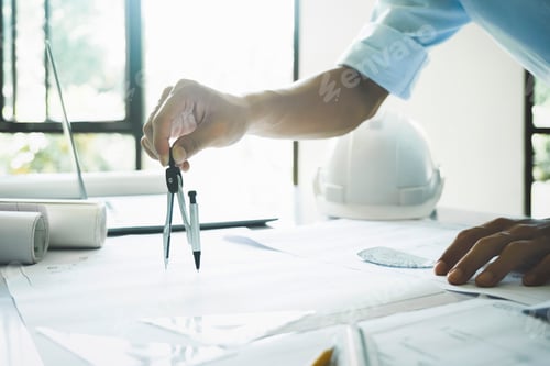 Preview: Architectural building design and construction plans.