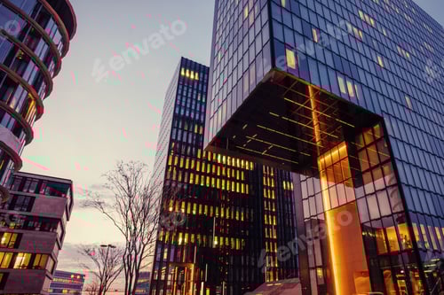 Preview: city Dusseldorf. hotel Hyatt. Germany. Beauty world