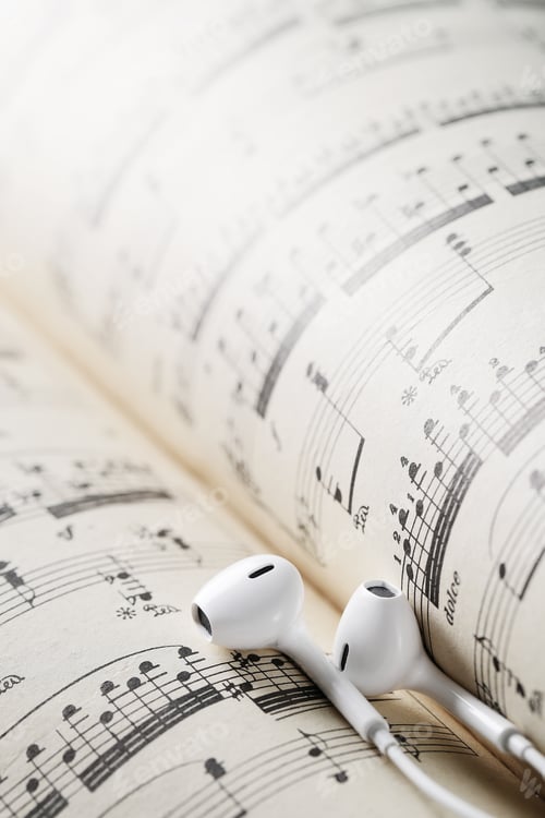 Visualização: Notas musicais