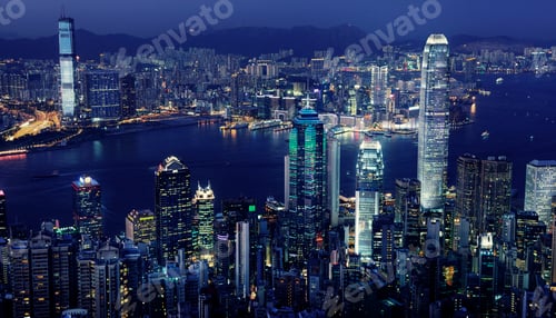 Preview: Hongkong city scape