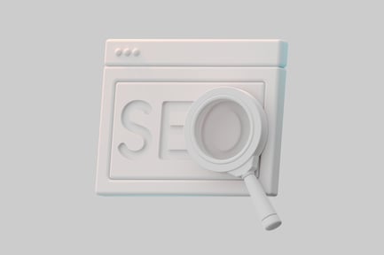 Preview: Magnifying glass with browser mockup