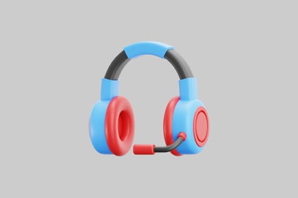 Preview: Colorful gaming headset with microphone