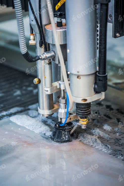 Preview: CNC water jet cutting machine