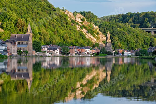 Preview: View of picturesque Dinant city. Belgium