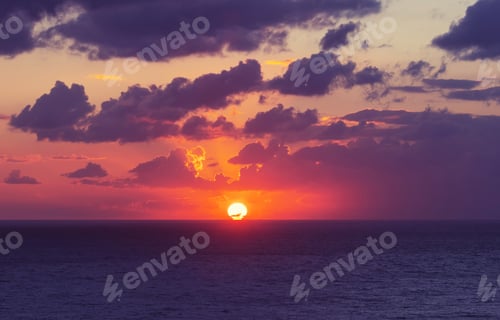 Preview: Sea sunset