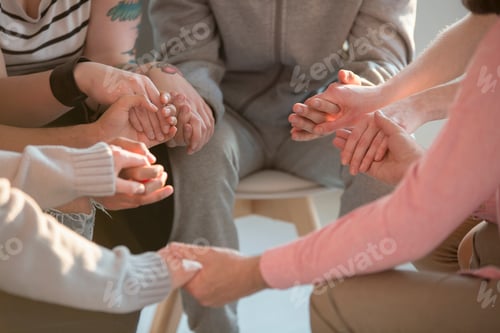 Preview: People holding each other hands