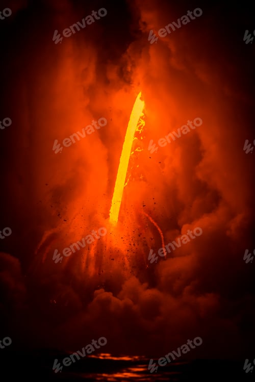Preview: Exploding lava in Hawaii