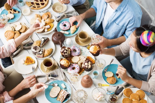Preview: Eating festive food