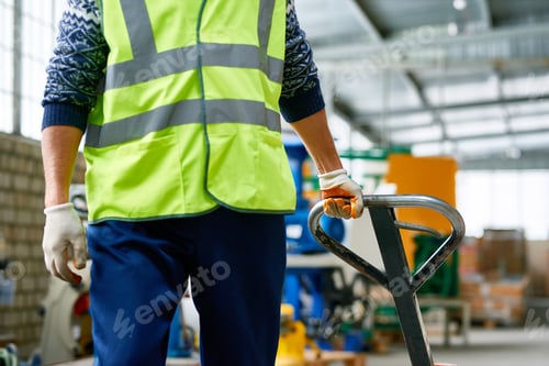 Preview: Factory Worker Closeup