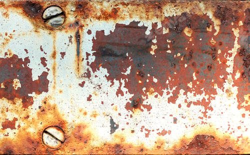 Preview: Close Up of Rusted Metal with Bolts